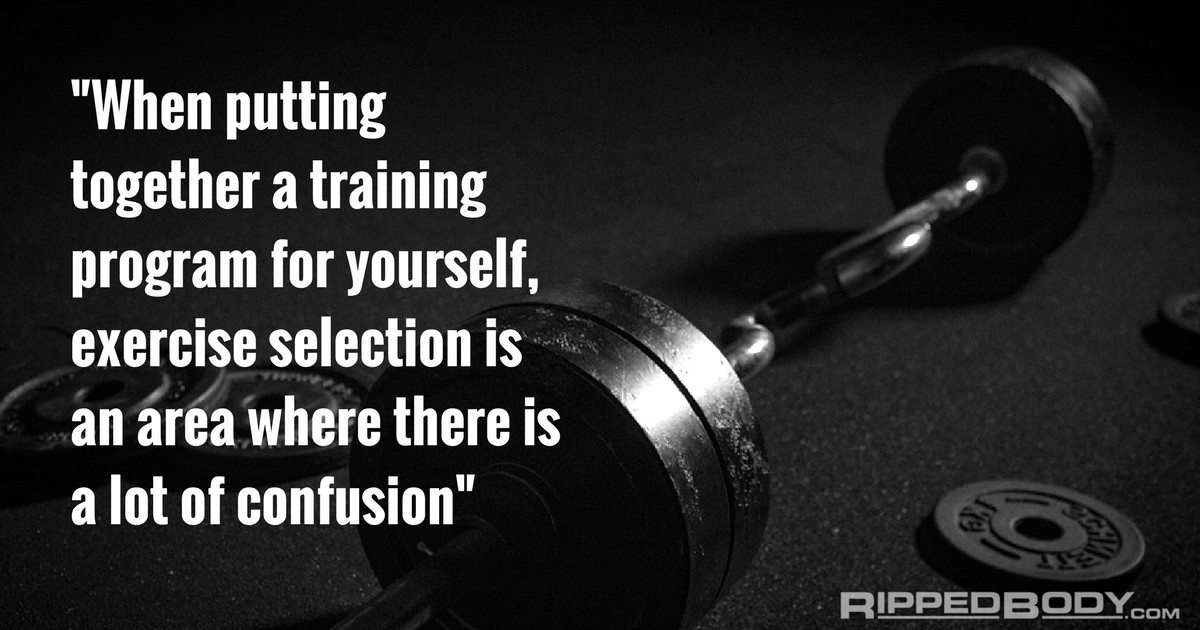 A Guide to Training Exercise Selection