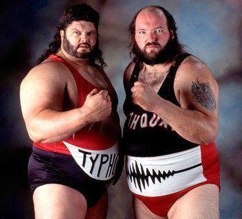 Typhoon Earthquake - WWE legends