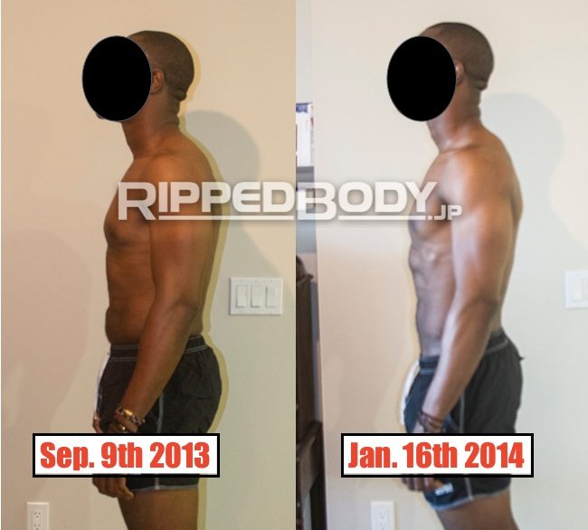 Rippedbody.jp Client Results - Max H Side