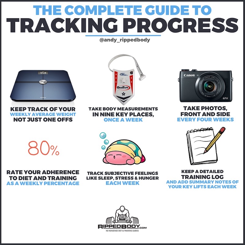 How To Track Your Physique Progress Rippedbody Com