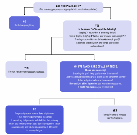 How to Break Training Plateaus [Decision Tree & Checklist] - Ripped Body®